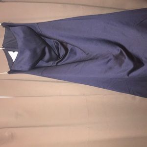 Navy Blue David’s Bridal Dress